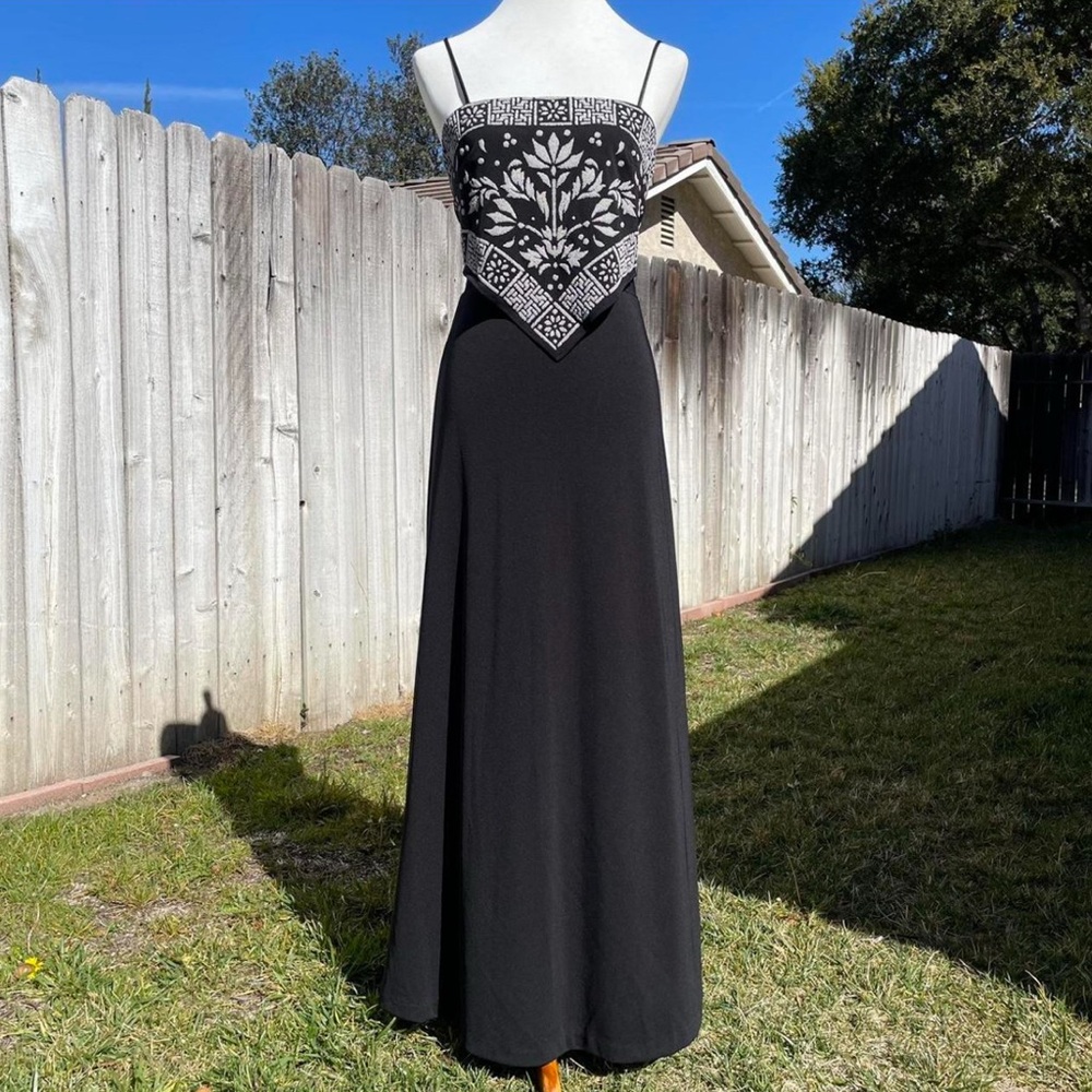 90s Vintage Black Dress